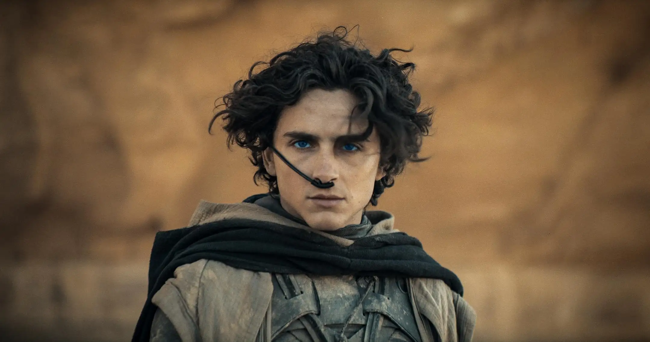 Paul Atreides (Timothée Chalamet) witnesses mass destruction, in the form of an explosion.