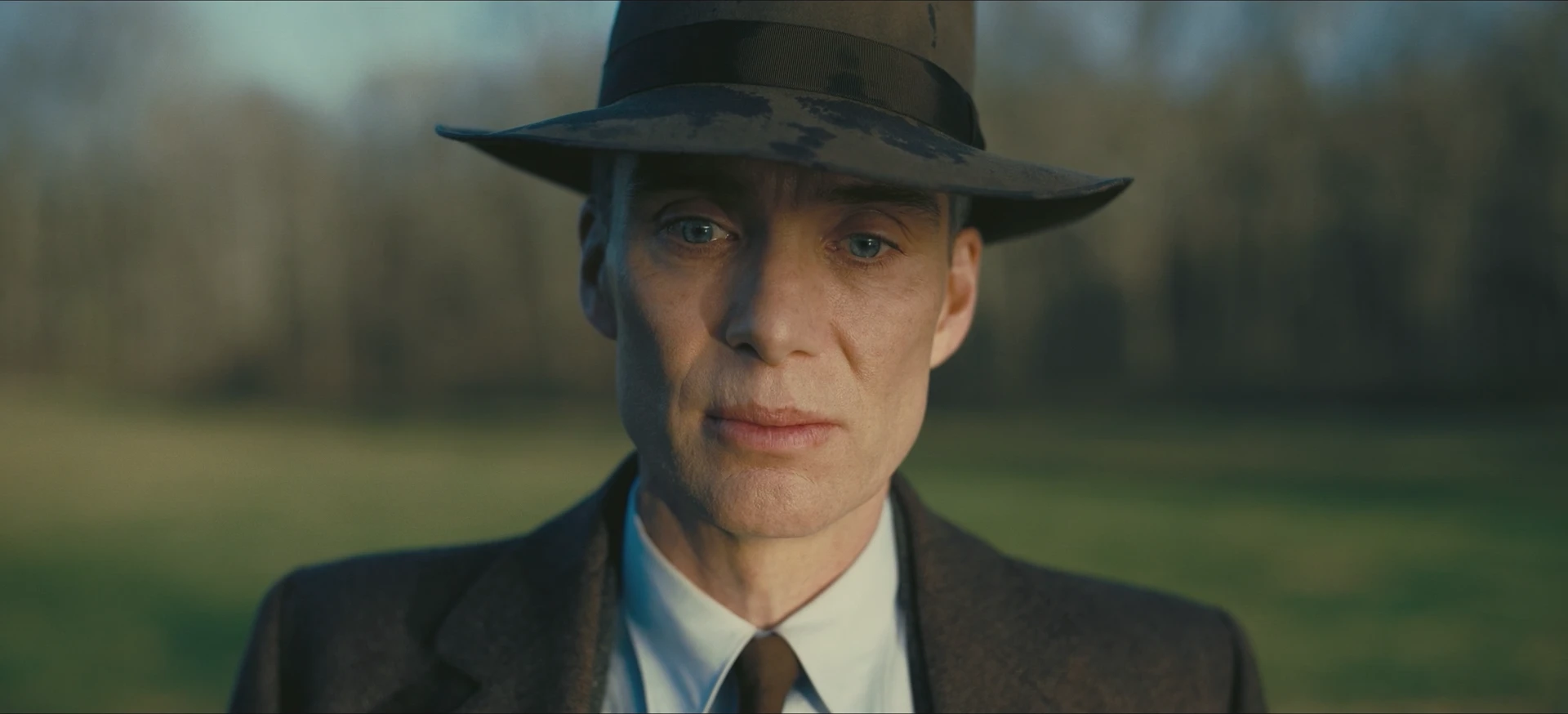 Oppenheimer (Cillian Murphy) endures his waking nightmare.