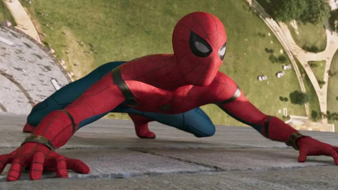 Spider-Man climbs the Washington Monument!